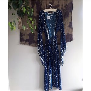 Jens Pirate Booty - indigo kimono NWT
